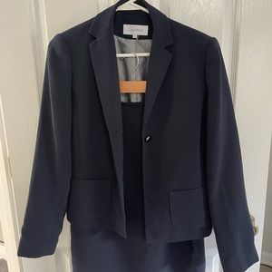 Navy Women Suit Calvin Klein size 4